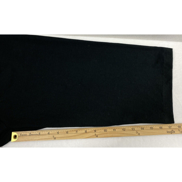 Champion‎ Capri Sweatpants Womens Medium Black Drawstring Joggers Comfy Casual - Picture 8 of 9